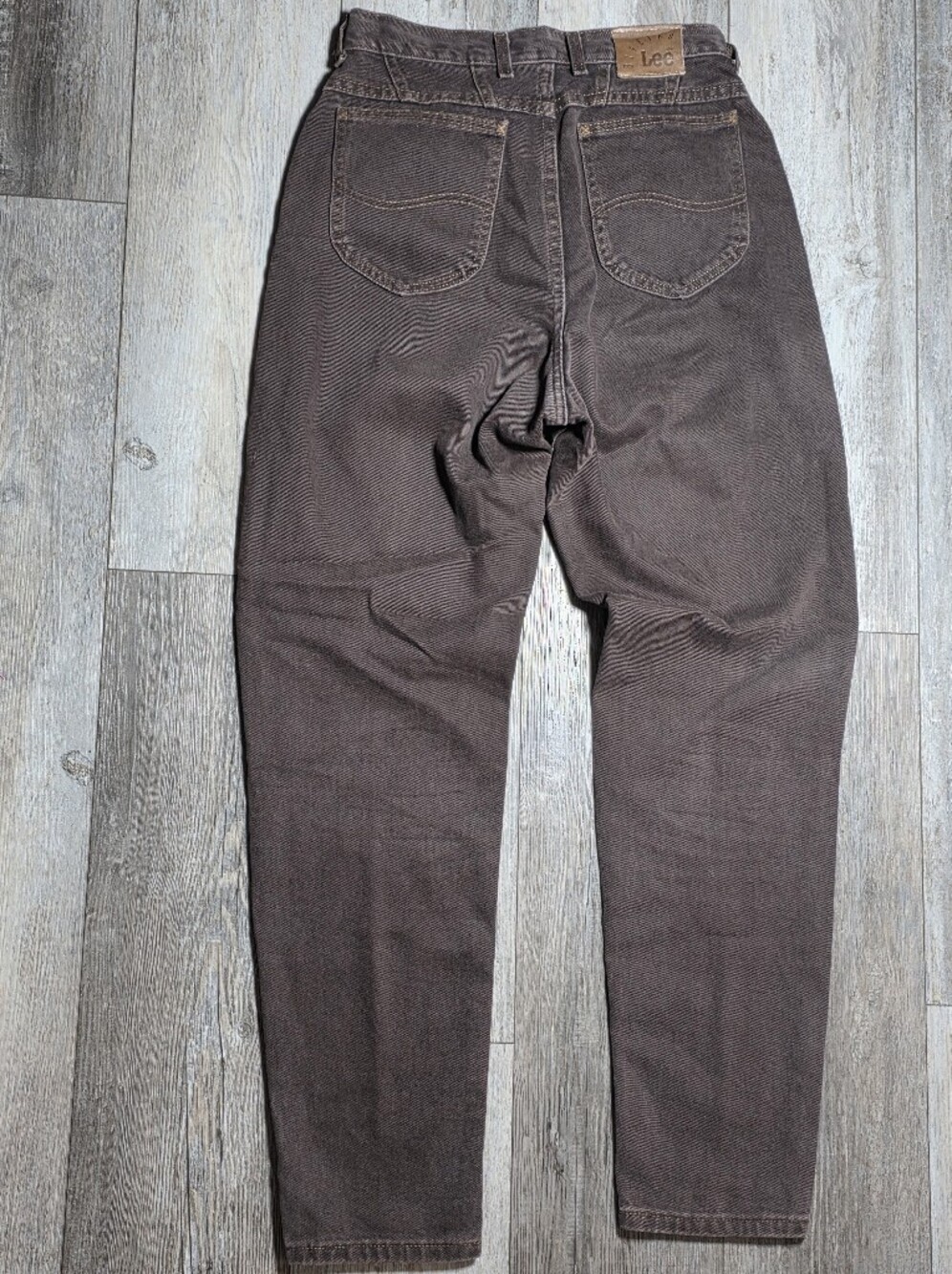 Lee Riveted Vintage '96 High-waisted Tapered Mom Jean UNION MADE In USA Sz 10